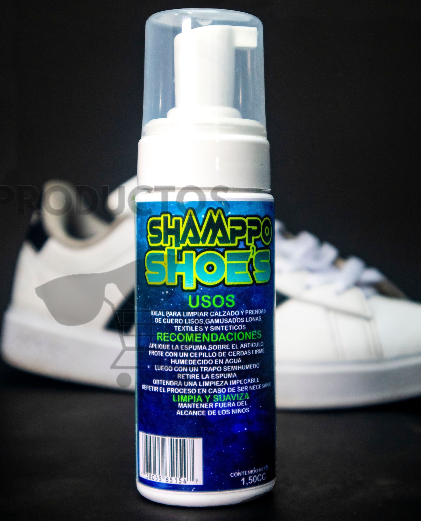LIMPIADOR DE CALZADO SHAMPPO SHOES