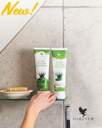 KIT SHAMPOO + ACONDICIONADOR ALOE VERA Y JOJOBA