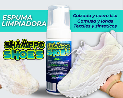 LIMPIADOR DE CALZADO SHAMPPO SHOES